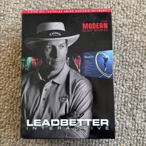 Golf Instruction Leadbetter Interactive 5 DVD set